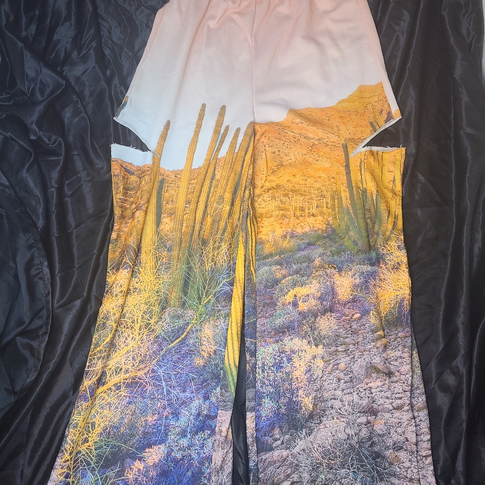 Wide leg pants